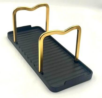 Astra Design Spoon and Lid Holder with Drip Tray